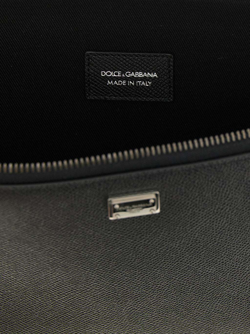 Black Calfskin Clutch Bag