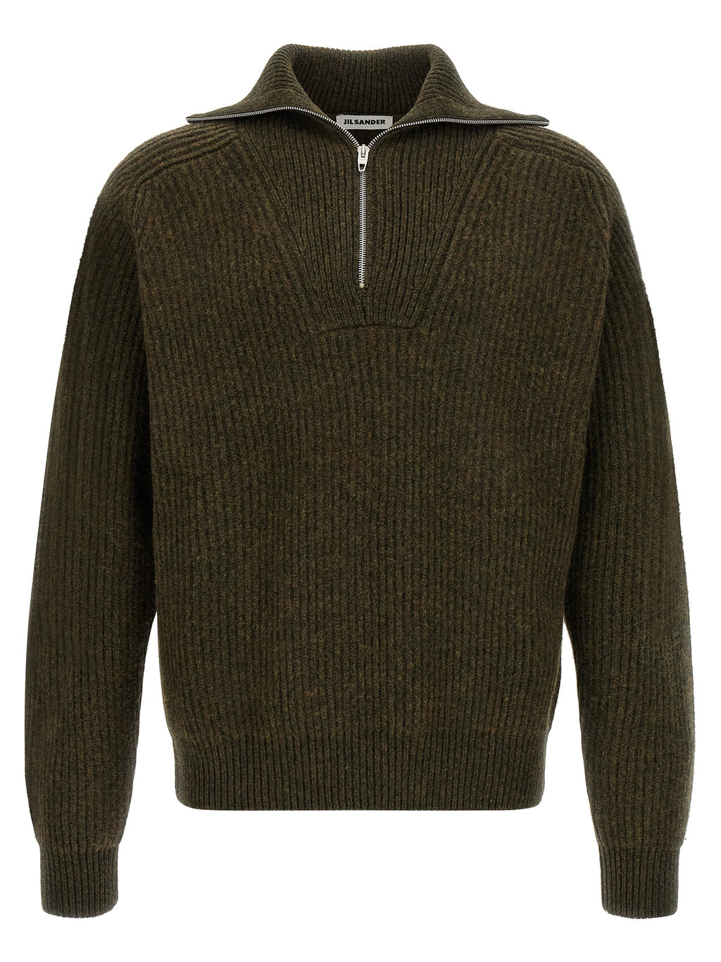 Bicolor Wool Cardigan