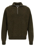 Bicolor Wool Cardigan