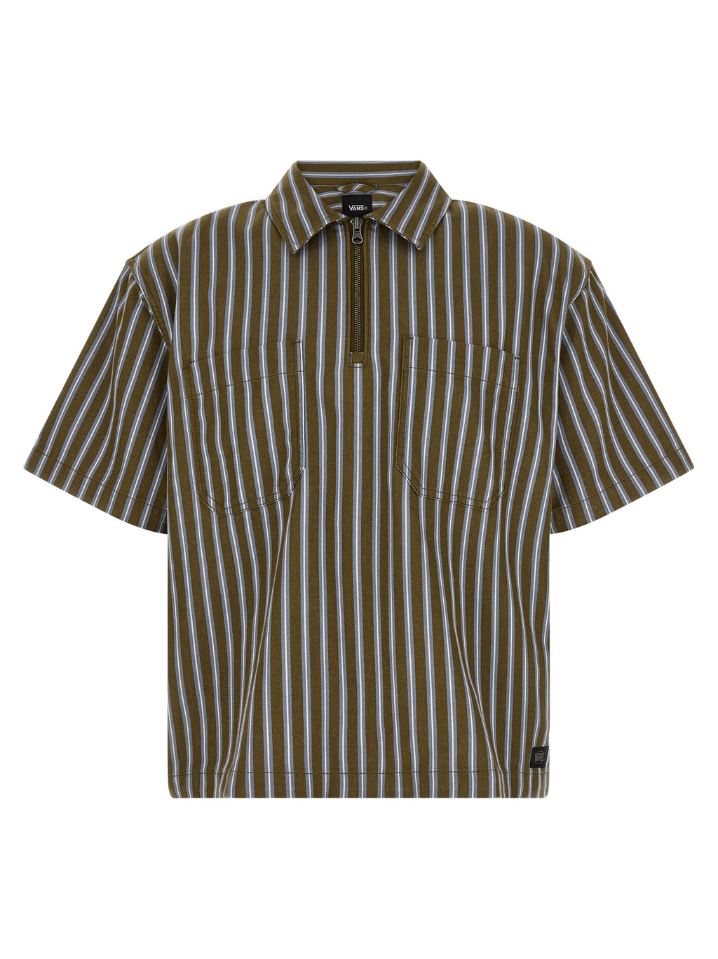Bicolor Cotton Blouse
