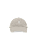 Beige Polyester Cap (Baseball Hat)