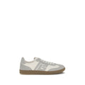 White Calf Leather Bos Taurus Athletic Sneakers