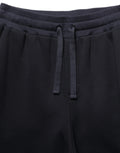 Black Drawstring Viscose Jogger Men Sweatpants Pants