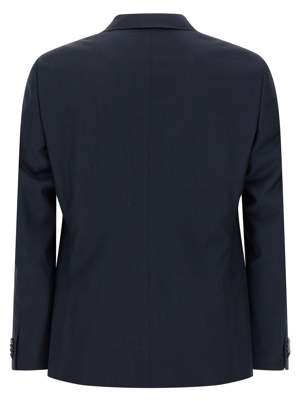 Blue Wool Two-Piece Suit