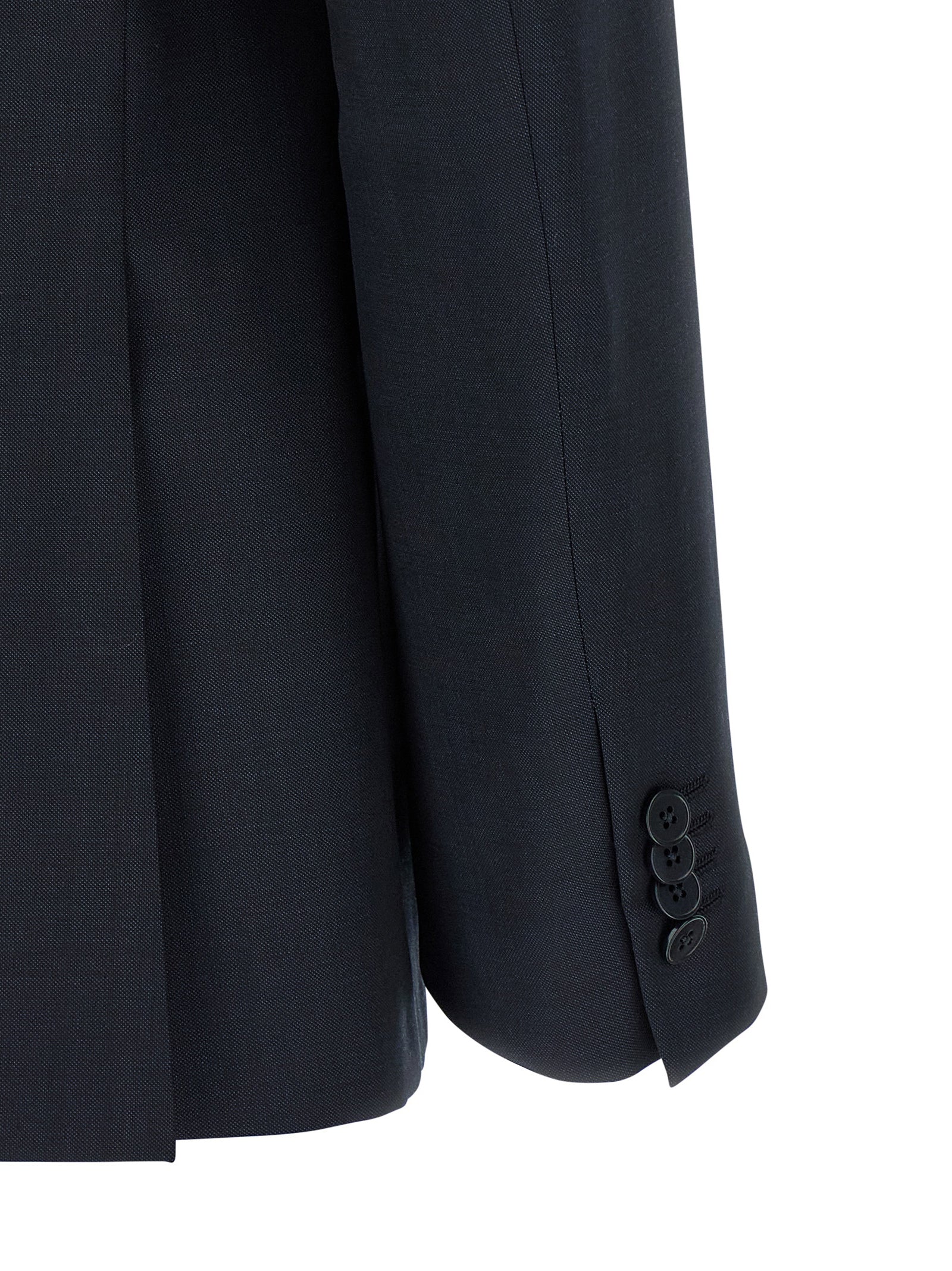 Blue Wool Two-Piece Suit