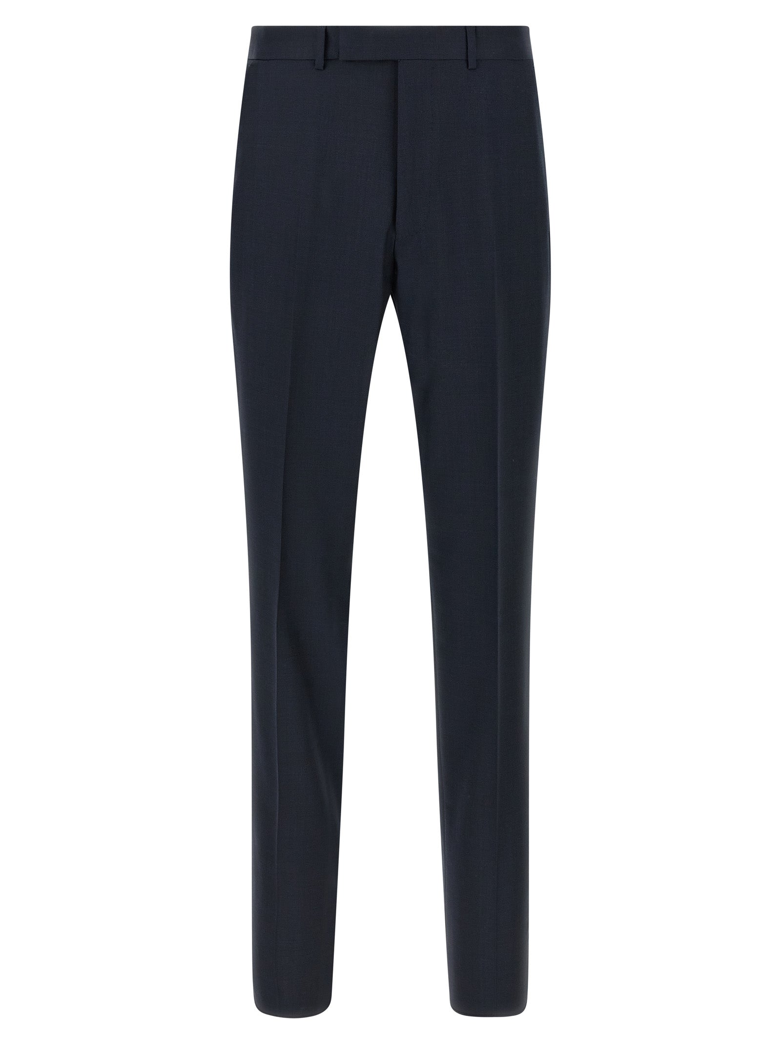 Blue Wool Two-Piece Suit
