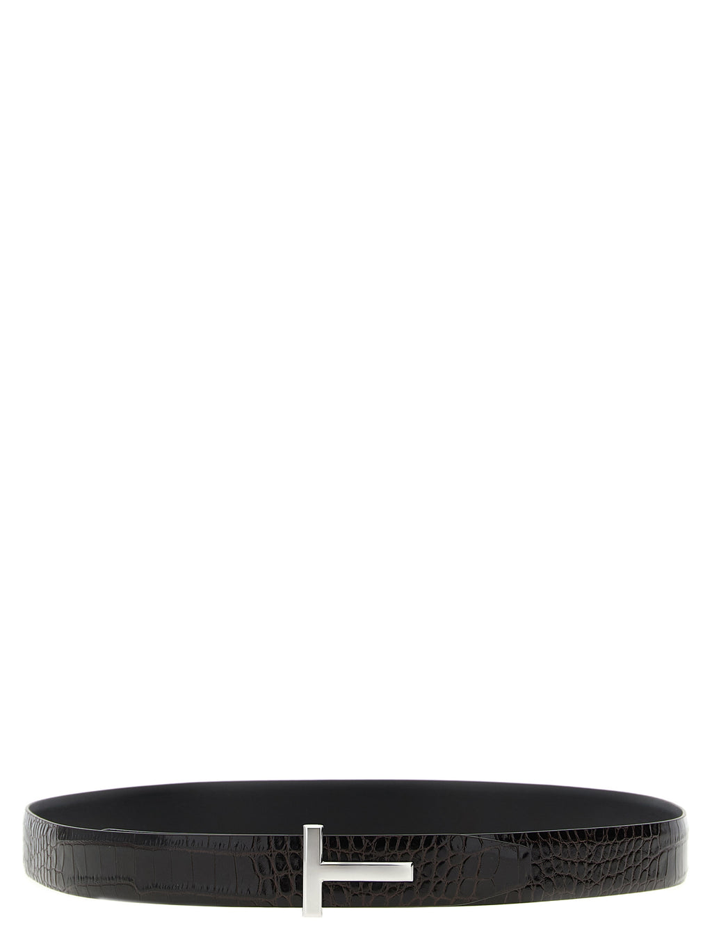 Brown Calfskin Regular Belt