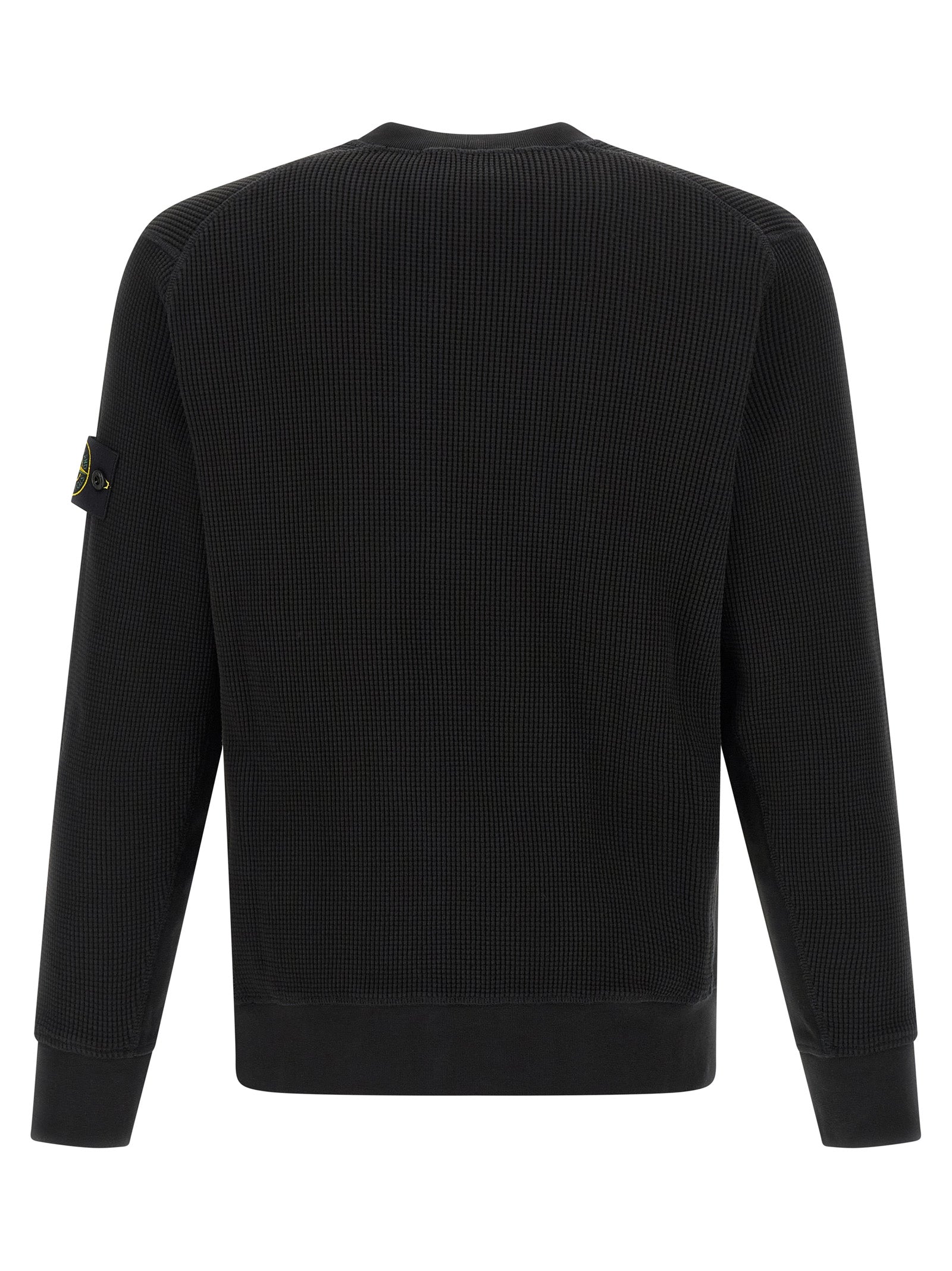 Black Cotton Sweatshirt