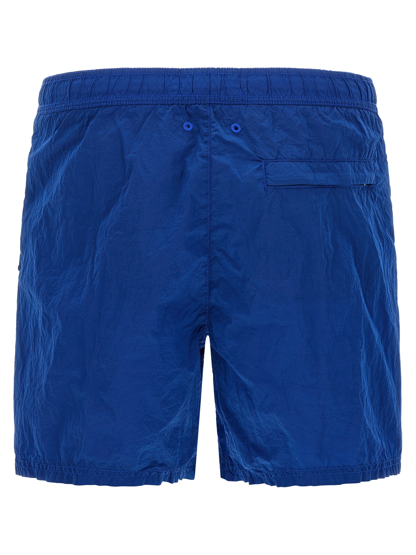 Blue Polyamide Swim Shorts