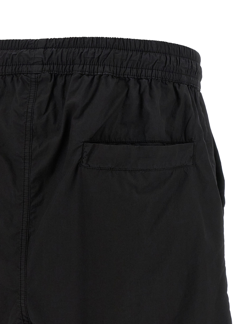 Black Organic Cotton Bermuda Shorts