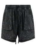 Black Organic Cotton Bermuda Shorts