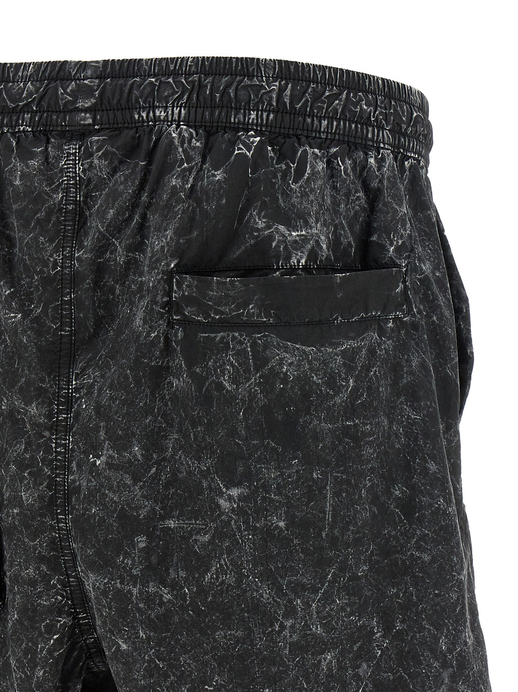 Black Organic Cotton Bermuda Shorts