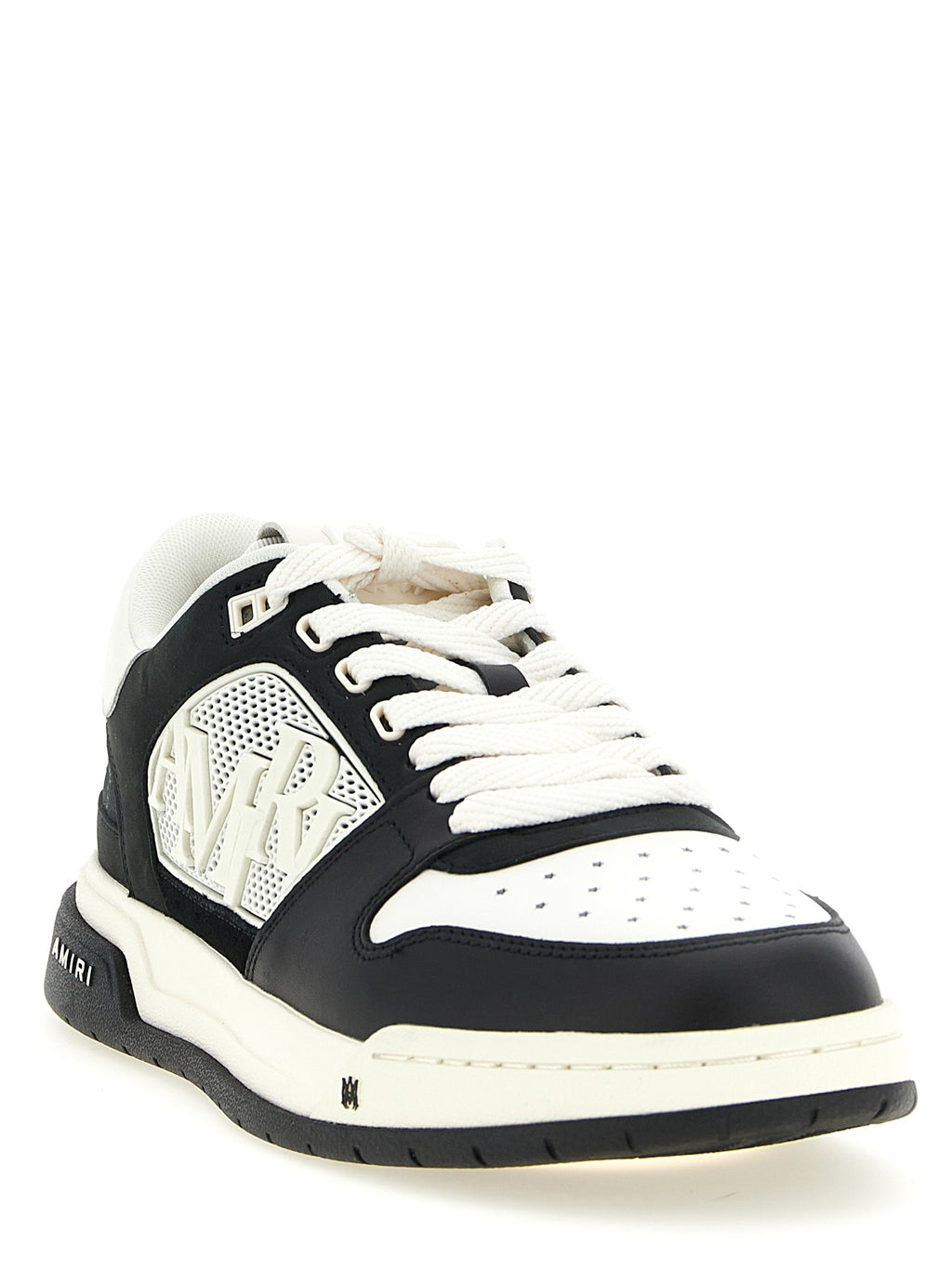 Bicolor Calfskin Low Top Sneakers