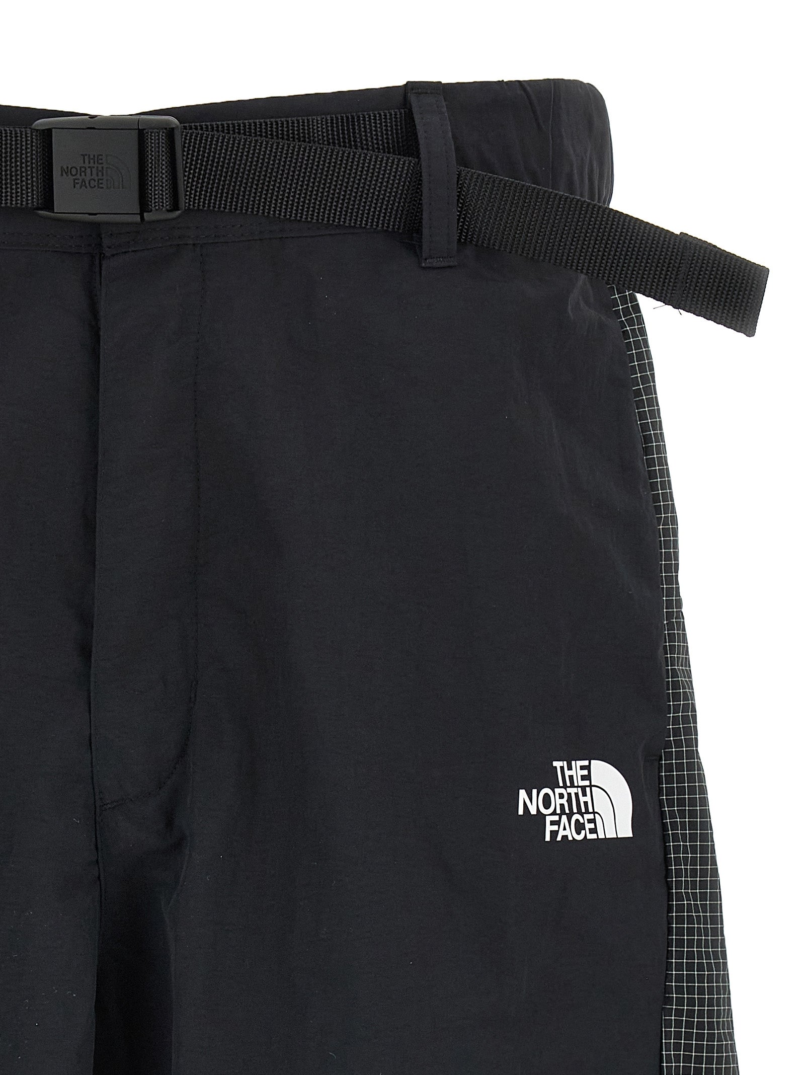Black Nylon Bermuda Shorts