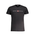 Black Cotton Mens T-Shirt