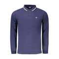 Blue Cotton Men's Polo