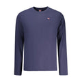 Blue Cotton Men's T-Shirt