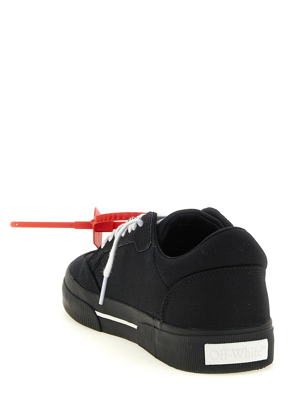 Bicolor Cotton Low Top Sneakers