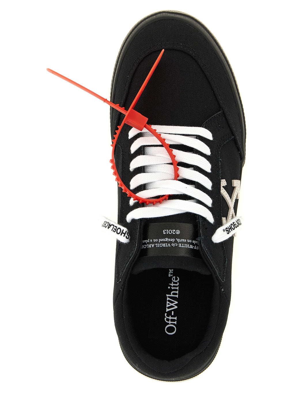 Bicolor Cotton Low Top Sneakers