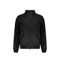 Black Cotton Full-Length Jacket
