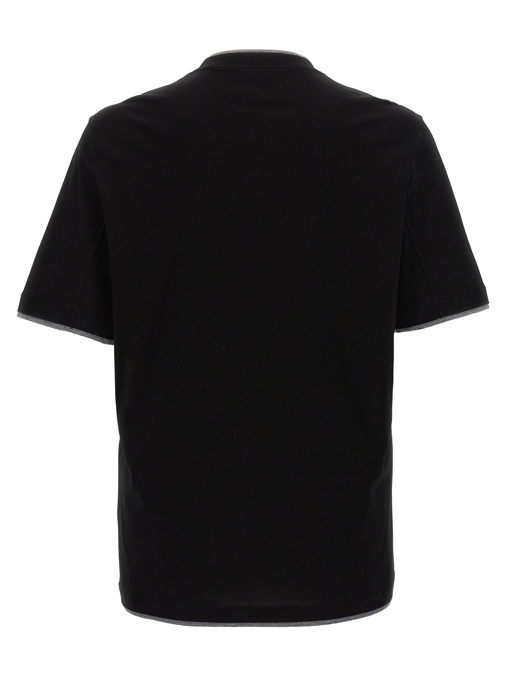 Black Cotton T-Shirt