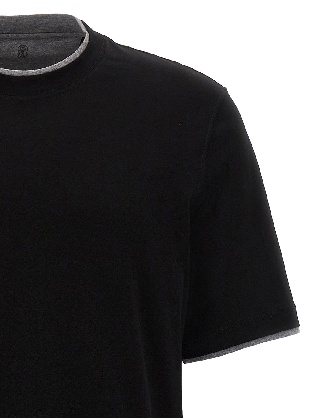 Black Cotton T-Shirt