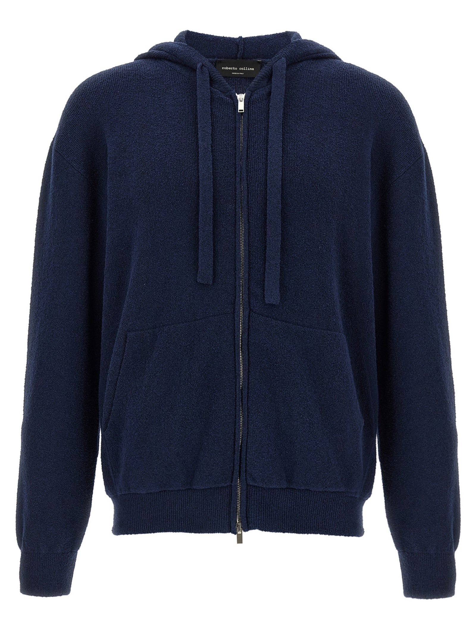 Blue Cotton Sweatshirt