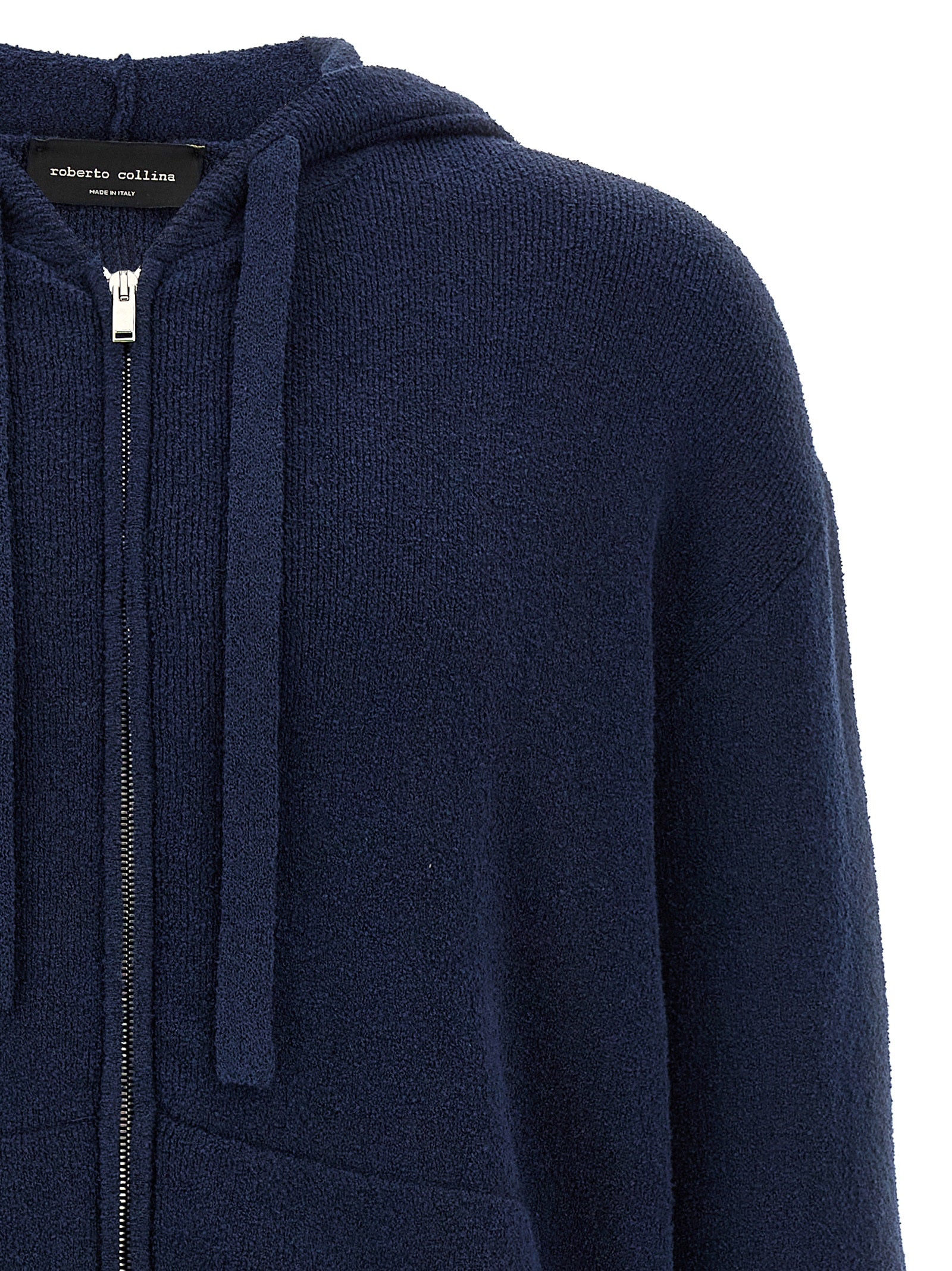Blue Cotton Sweatshirt