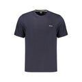 Blue Cotton Men's T-Shirt