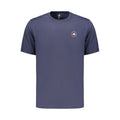 Blue Cotton Men's T Shirt