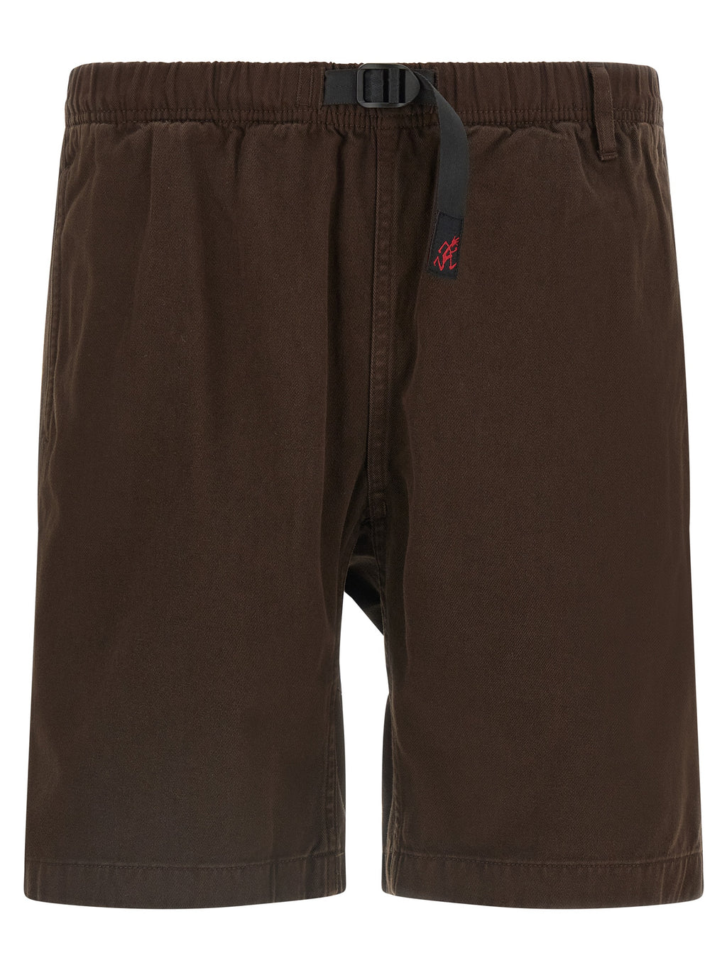 Brown Cotton Bermuda Shorts