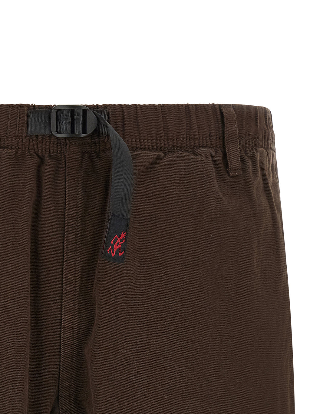 Brown Cotton Bermuda Shorts