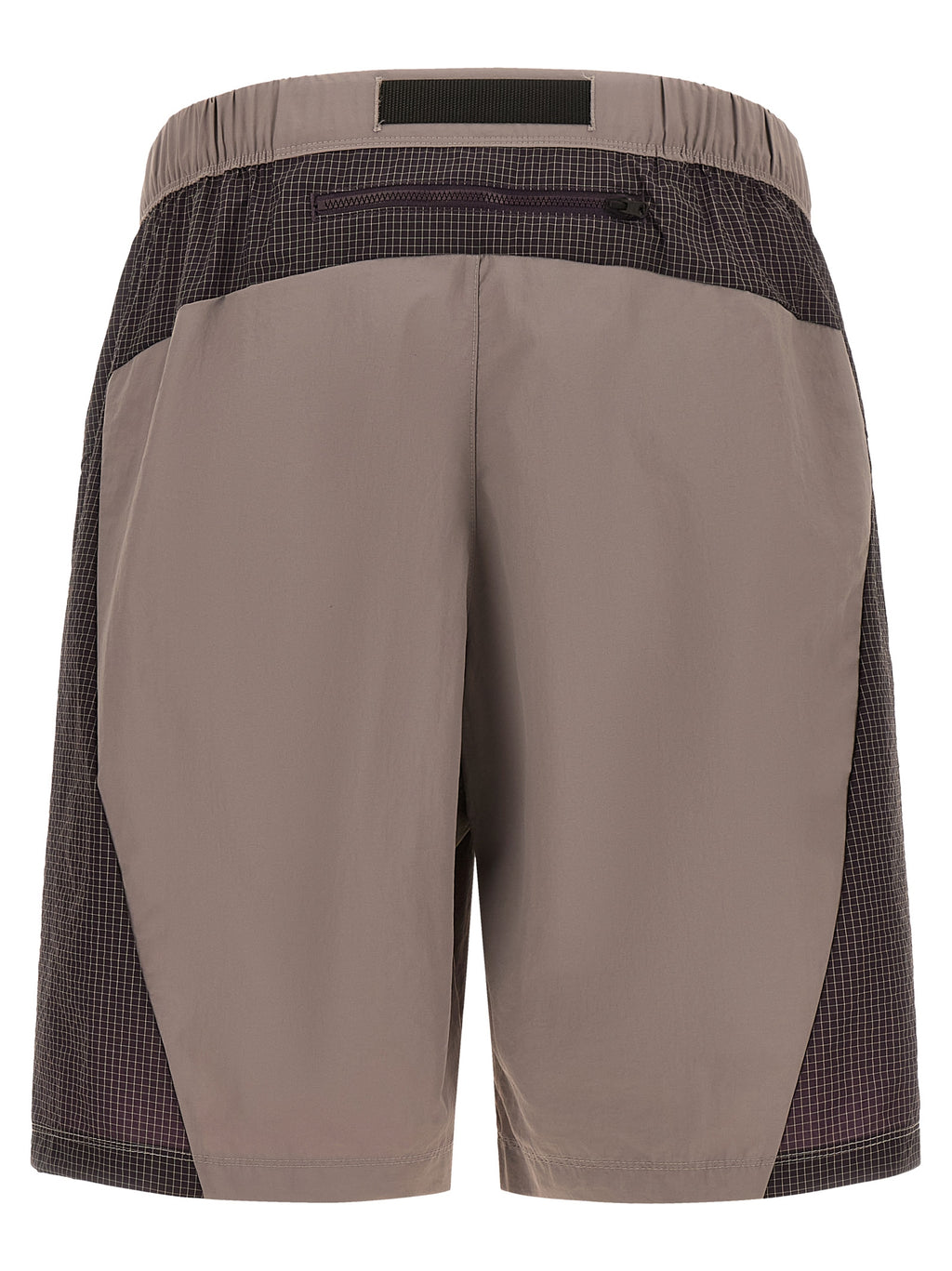Purple Nylon Bermuda Shorts