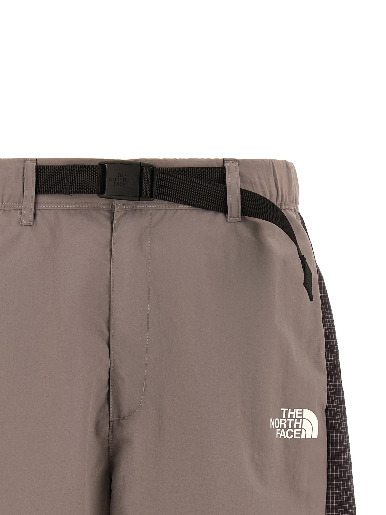 Purple Nylon Bermuda Shorts
