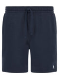 Blue Cotton Bermuda Shorts