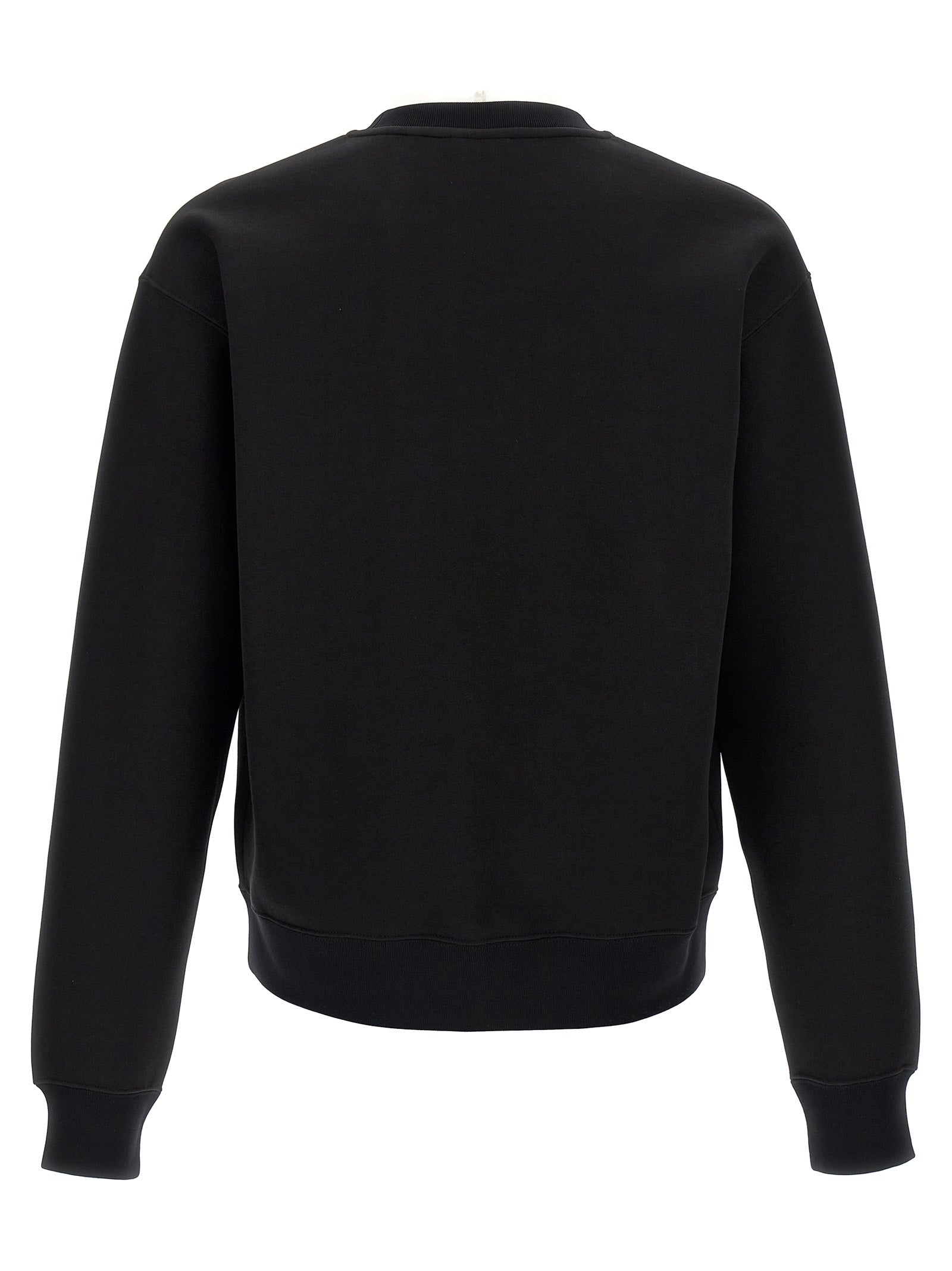 Black Cotton Sweatshirt
