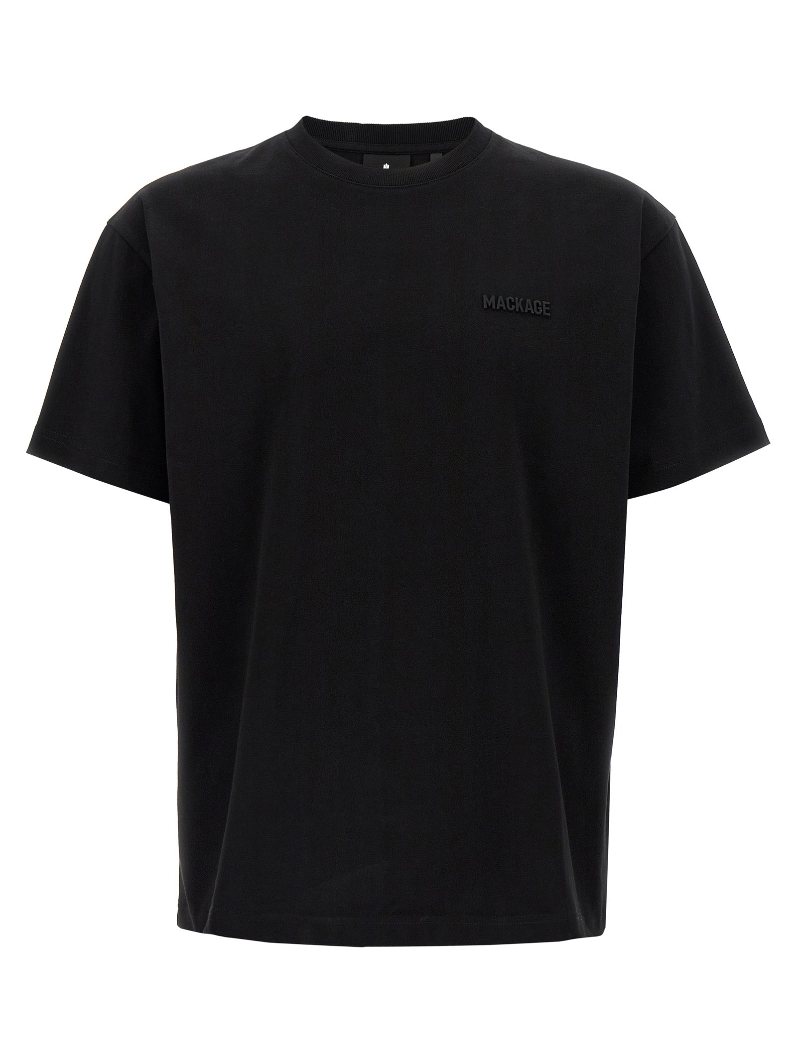 Black Cotton T-Shirt