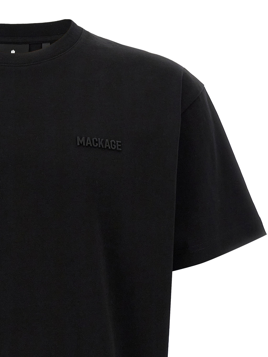 Black Cotton T-Shirt