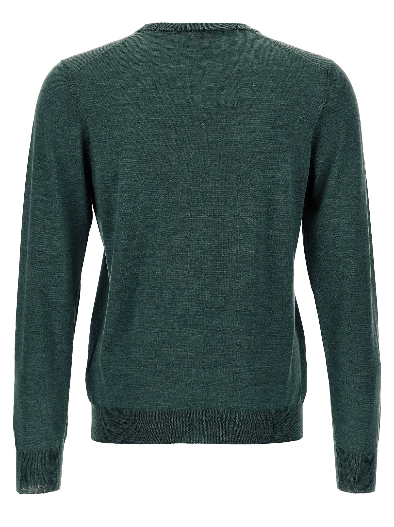 Bicolor Wool Cardigan