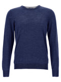 Blue Wool Cardigan