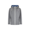 Gray Virgin Wool Shell Jacket