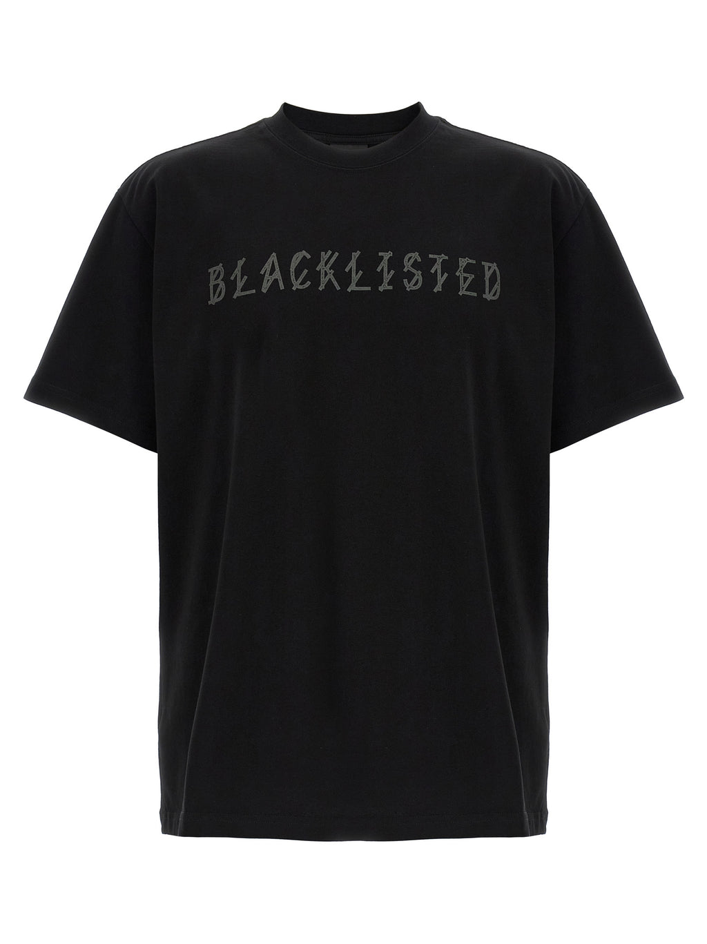 Black Cotton T-Shirt