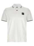 White Cotton Polo Shirt