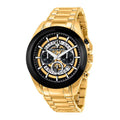 Gold Stainless Steel Dress Watch