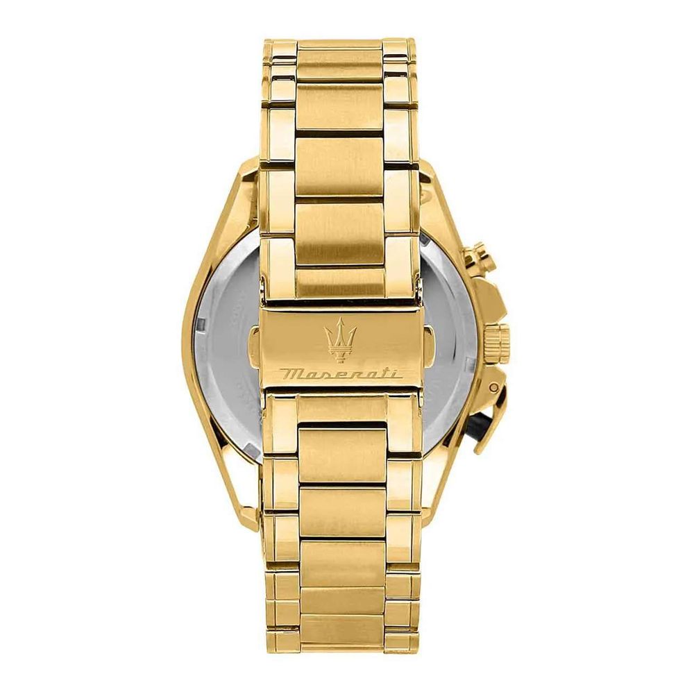 Gold Stainless Steel Dress Watch