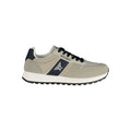Beige Polyurethane Mens Sneaker