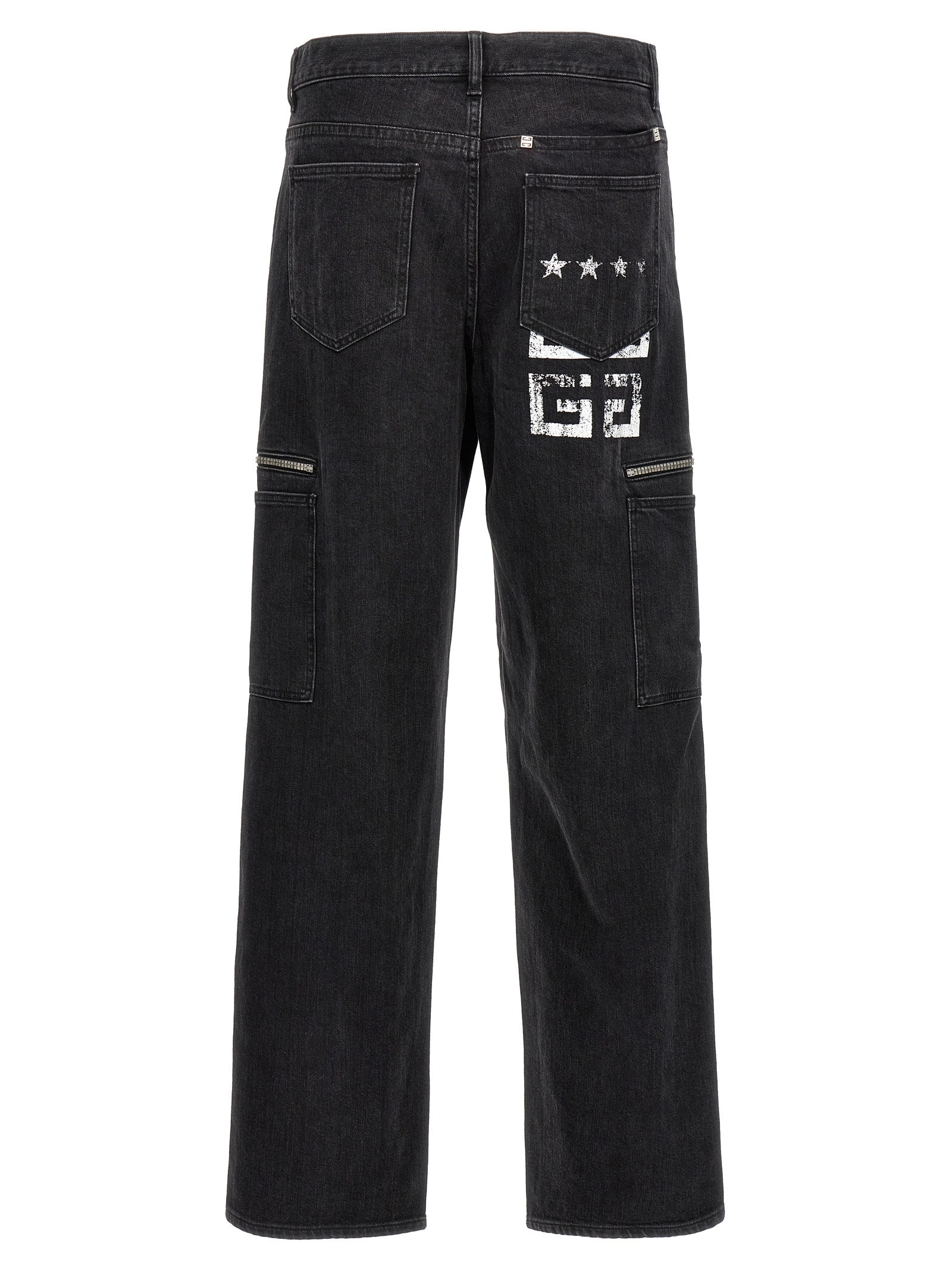 Black Cotton Jeans Denim