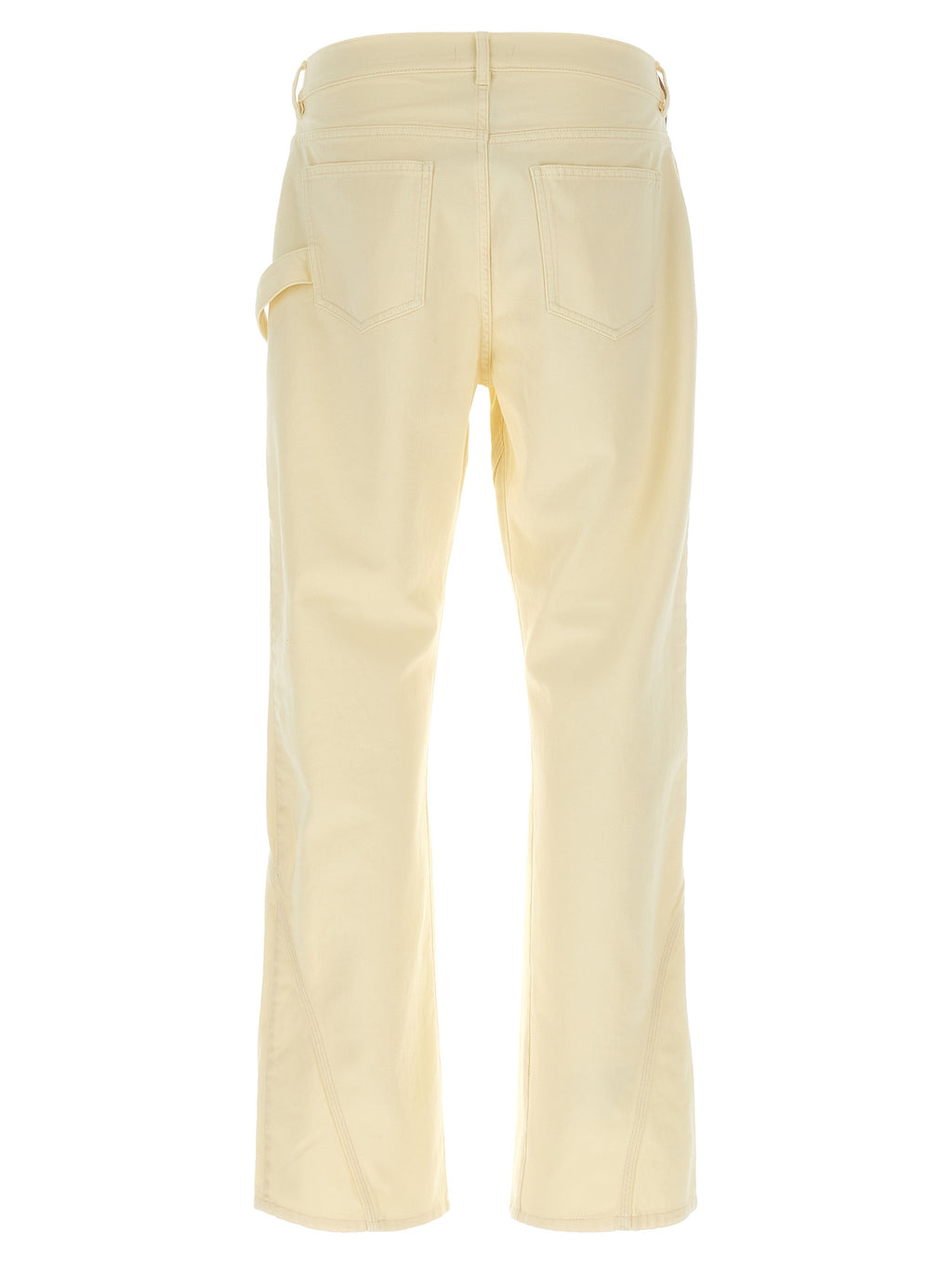 Bicolor Cotton Casual Pants