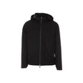 Black Polyester Shell Jacket