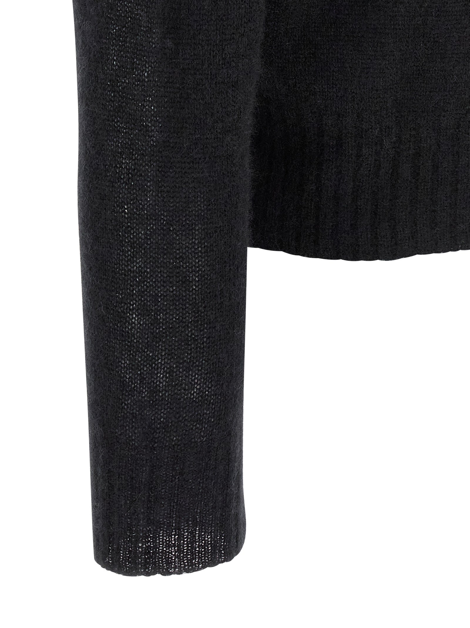 Black Cashmere Cardigan